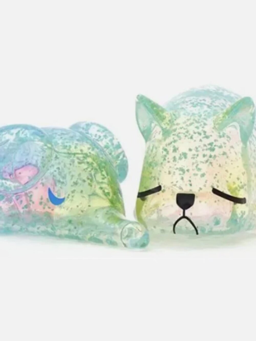 Unbox Industries Nimbus Elfie Sofubi Set GID Flake Edition